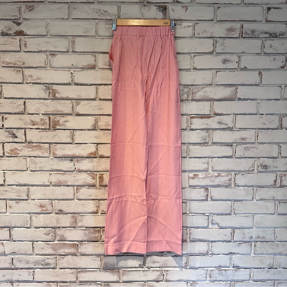 Princess polly pink high rise pants size 0 - Picture 4 of 5